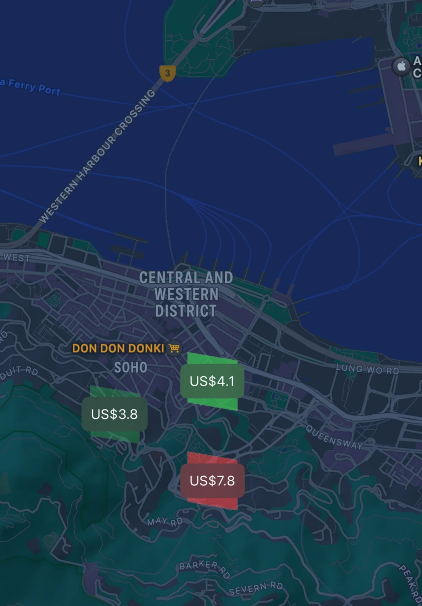 price map